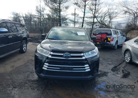 2019 Toyota Highlander Le from USA, damaged, VIN 5TDBZRFH2KS968763
